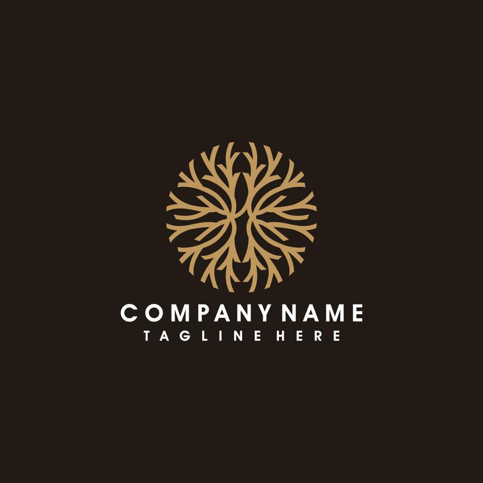 Tree logo design vector