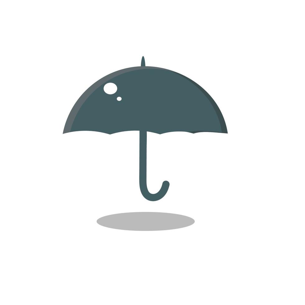 Umbrella icon design on white background for reference vector