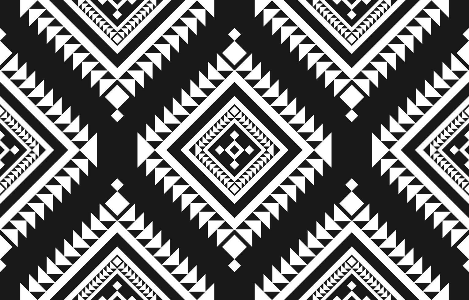 Fabric Mexican style. Geometric ethnic seamless pattern in tribal. Aztec art ornament print. vector