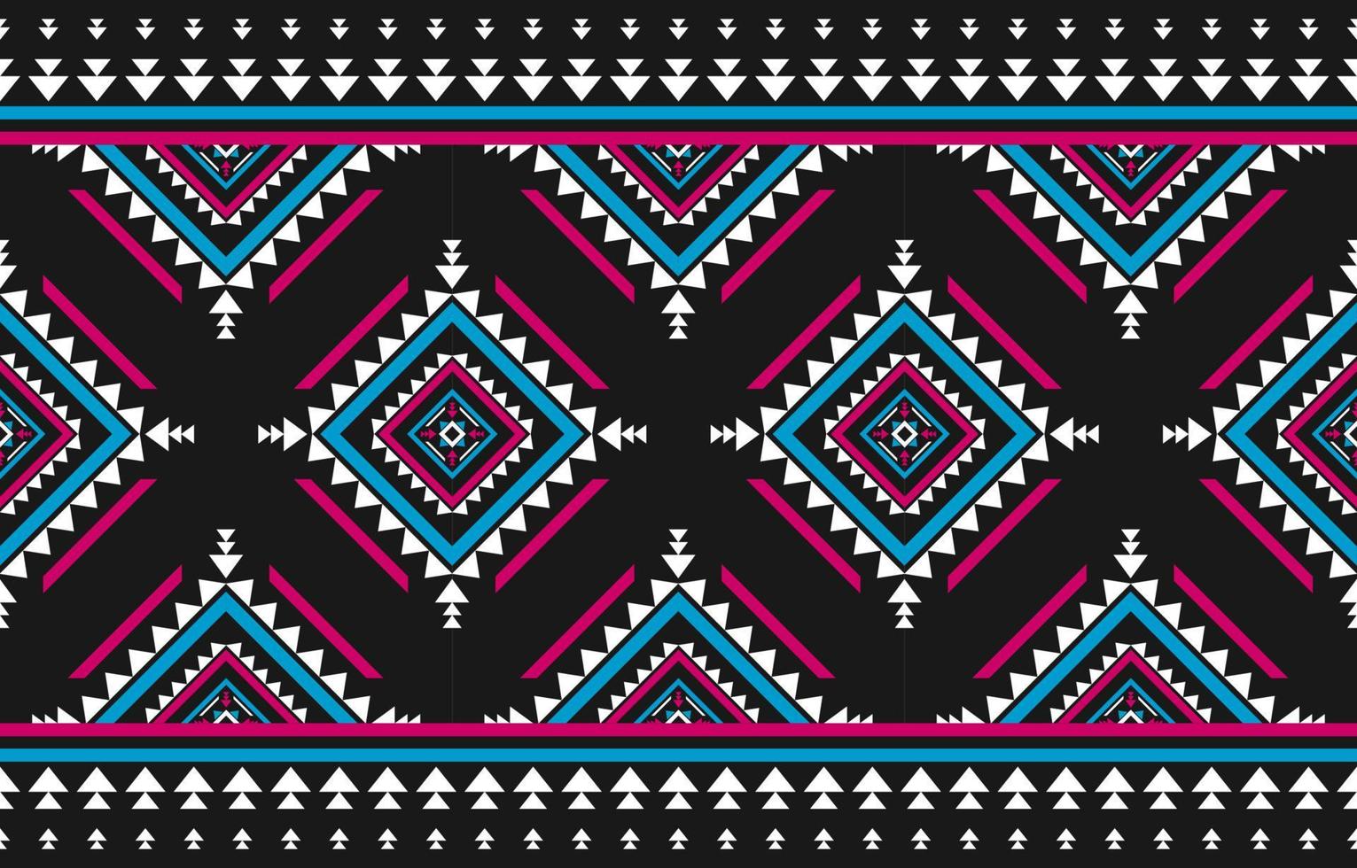 Carpet ethnic tribal background. Geometric ethnic oriental seamless pattern traditional. vector