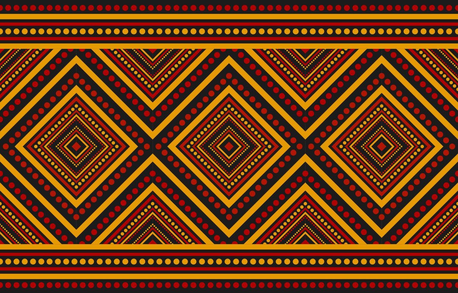 Beautiful carpet Aztec art. Geometric ethnic seamless pattern in tribal. American, Mexican style. vector