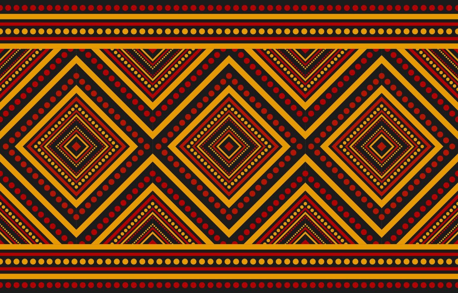 Beautiful carpet Aztec art. Geometric ethnic seamless pattern in tribal. American, Mexican style. vector