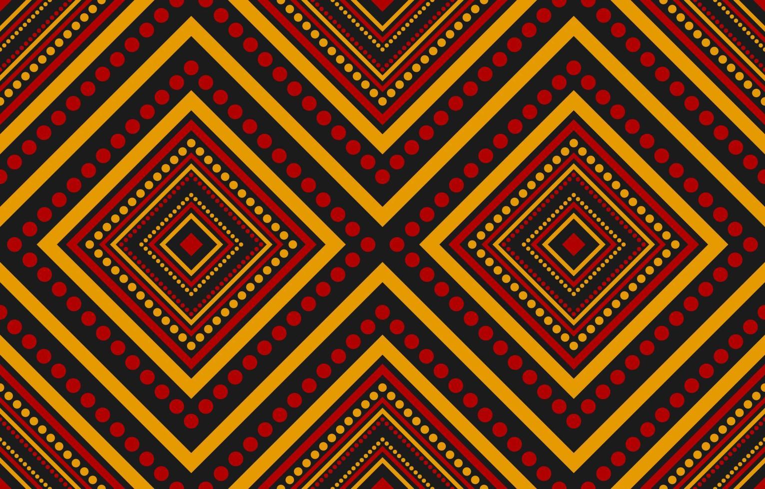 Fabric Mexican style. Geometric ethnic seamless pattern in tribal. Aztec art ornament print. vector