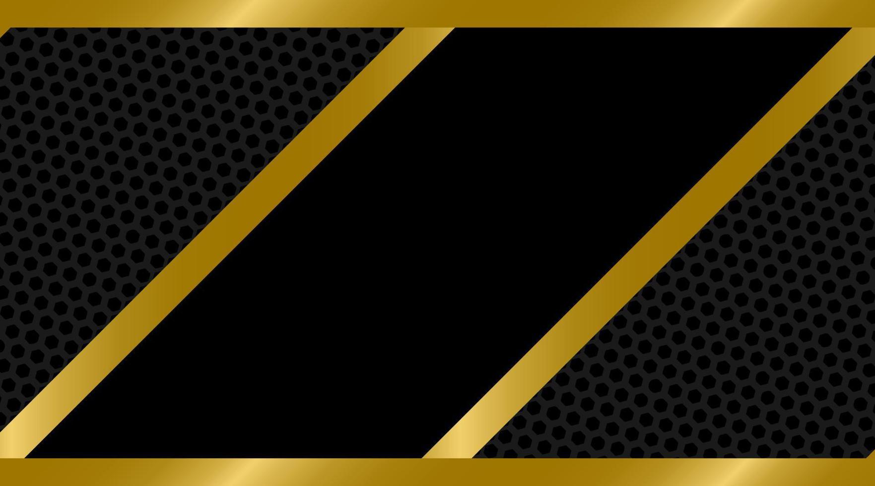 Luxury Gold Modern Background Design vector
