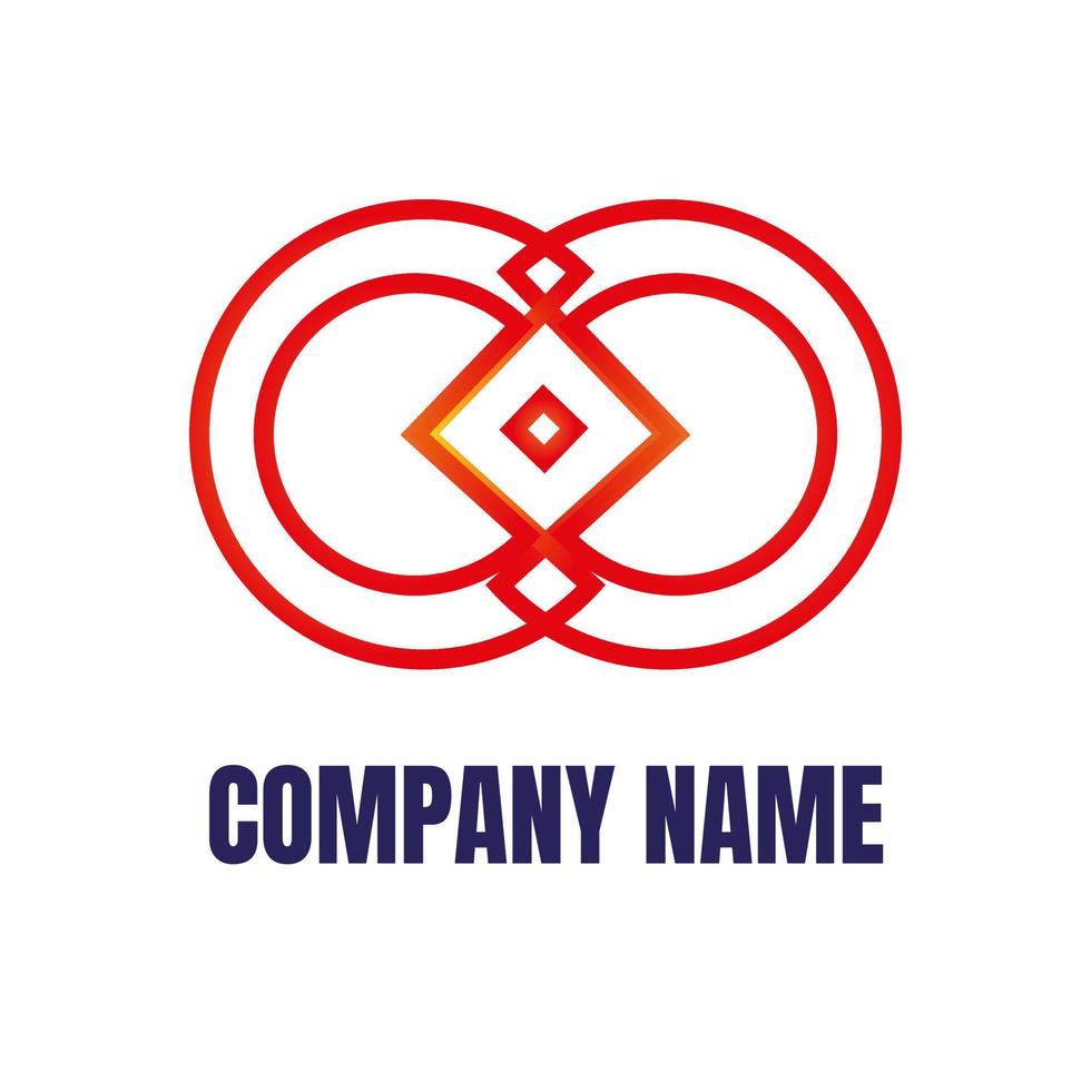 Geometry Company Logo Template Design vector
