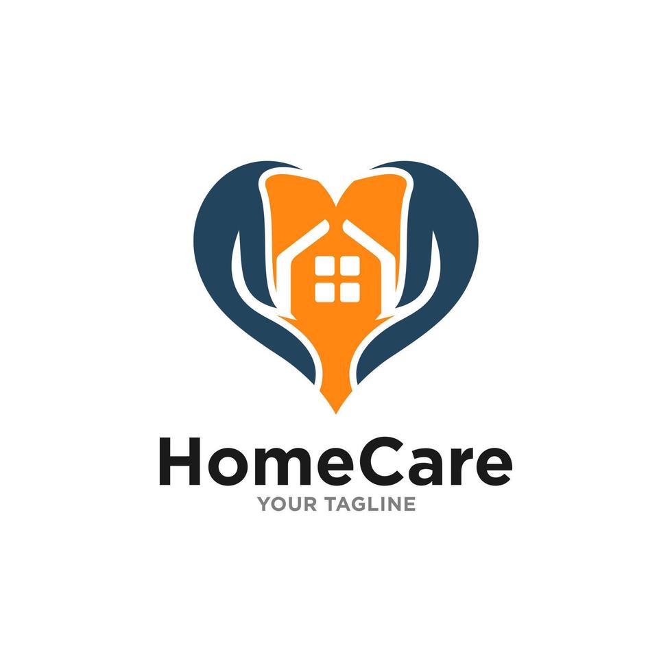 House Care Center Logo Template vector