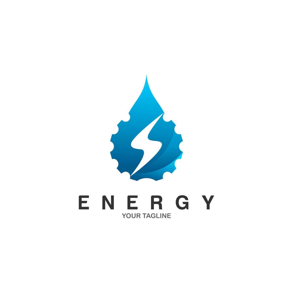 Green Energy Logo Vector Template