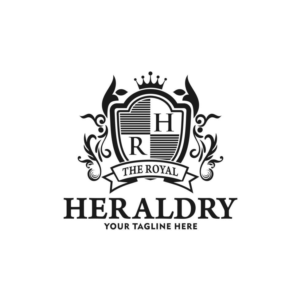 Heraldry Logo Collection Vector Template
