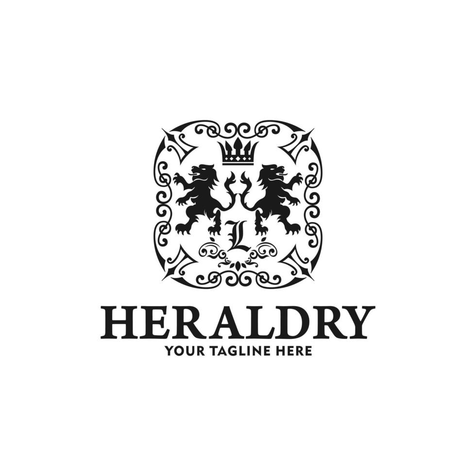 Heraldry Logo Collection Vector Template