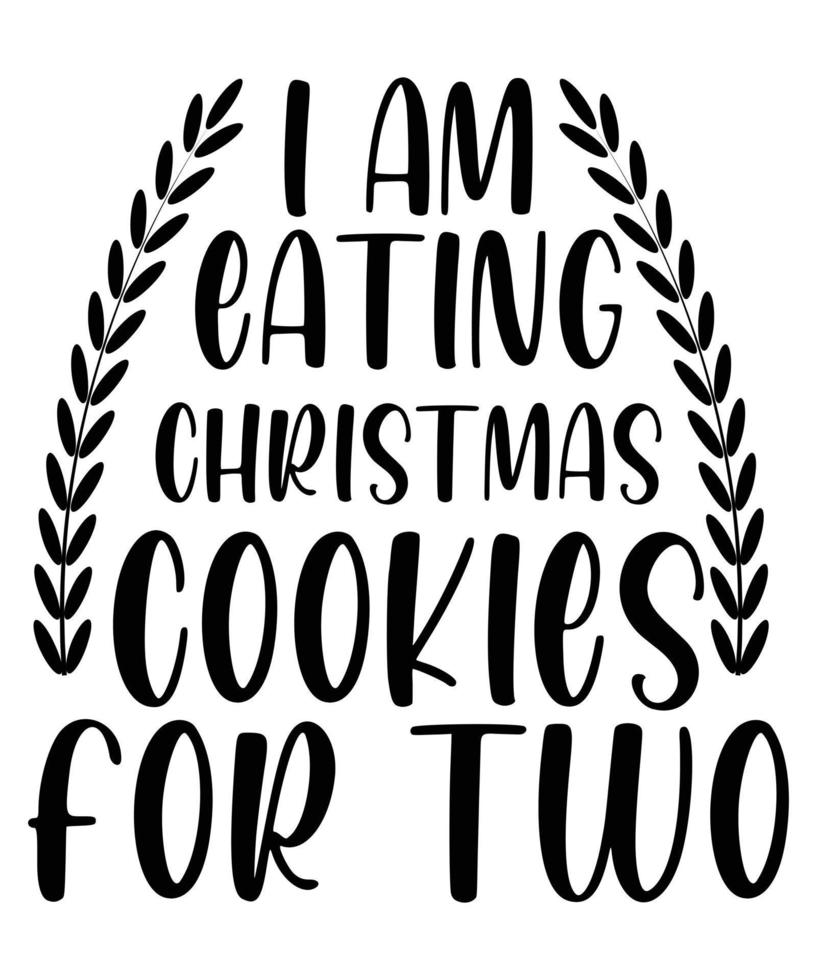 Christmas T-shirt Design vector