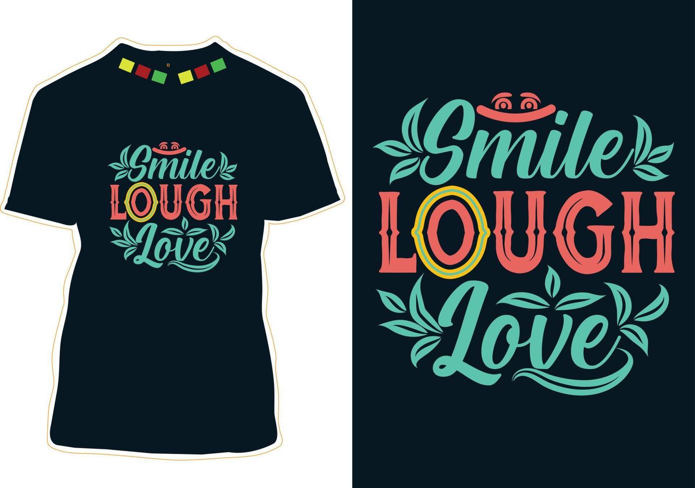 World Smile Day T-shirt Design vector