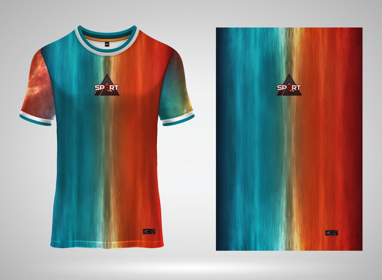 Sport background texture pattern. Sport pattern fabric textile. Sport jersey t-shirt. Soccer jersey mockup for sports club. vector