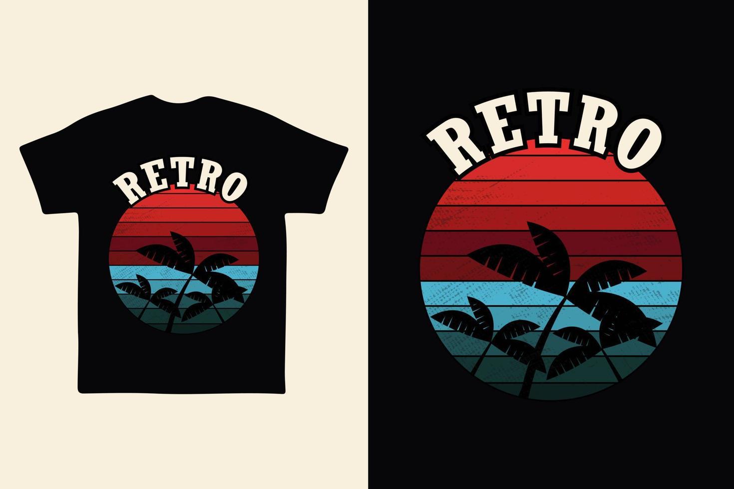 Vintage Retro T shirt Design, Vector, Black Background Retro, Vintage T shirt Design. vector