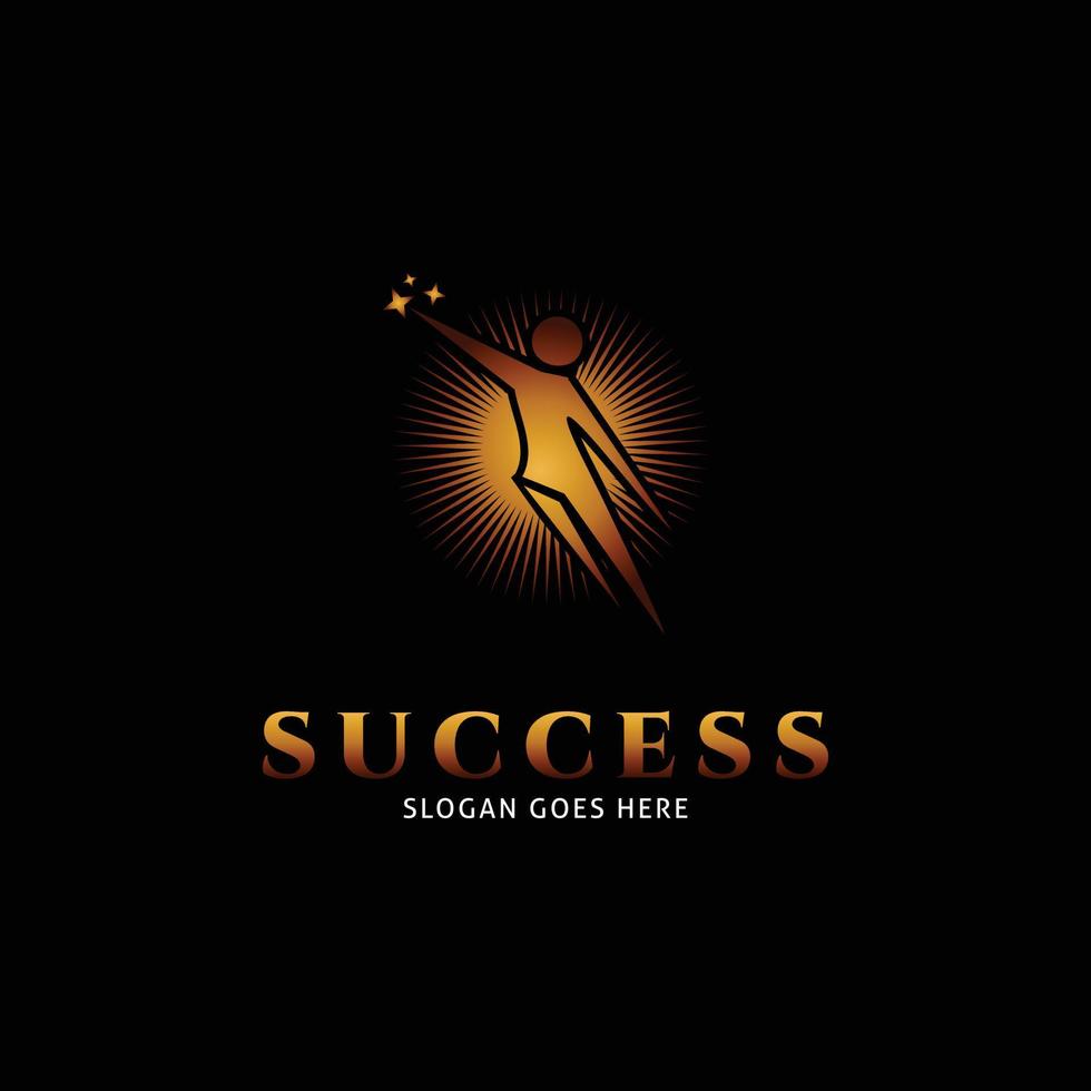 Success Icon Vector Logo Template Illustration Design