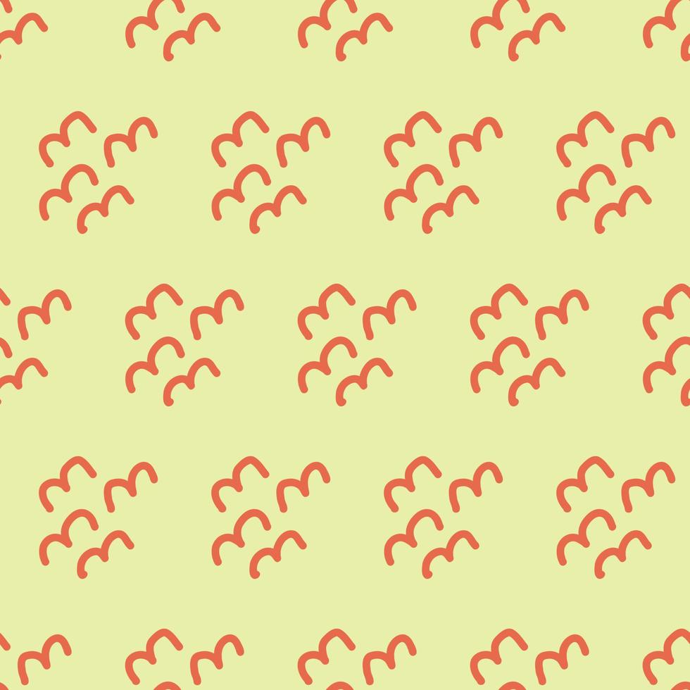 Drawn doodle pattern. Pattern for wrapping paper, scrapbooking, wallpaper, Christmas decor. vector