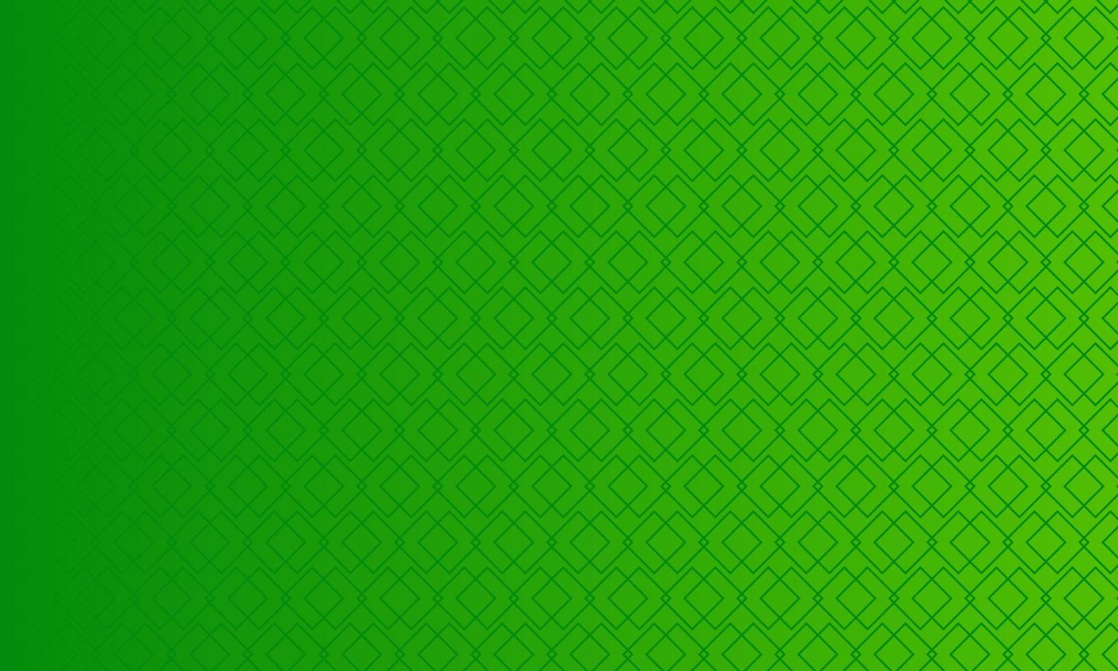 Green abstract background with square pattern vector