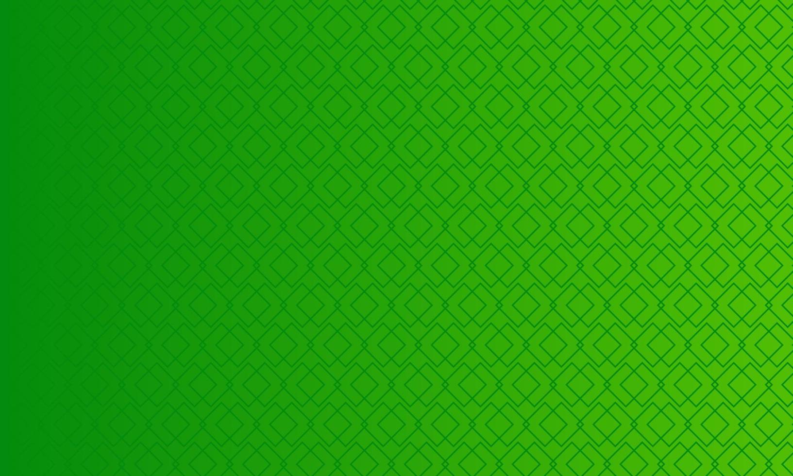 Green abstract background with square pattern vector