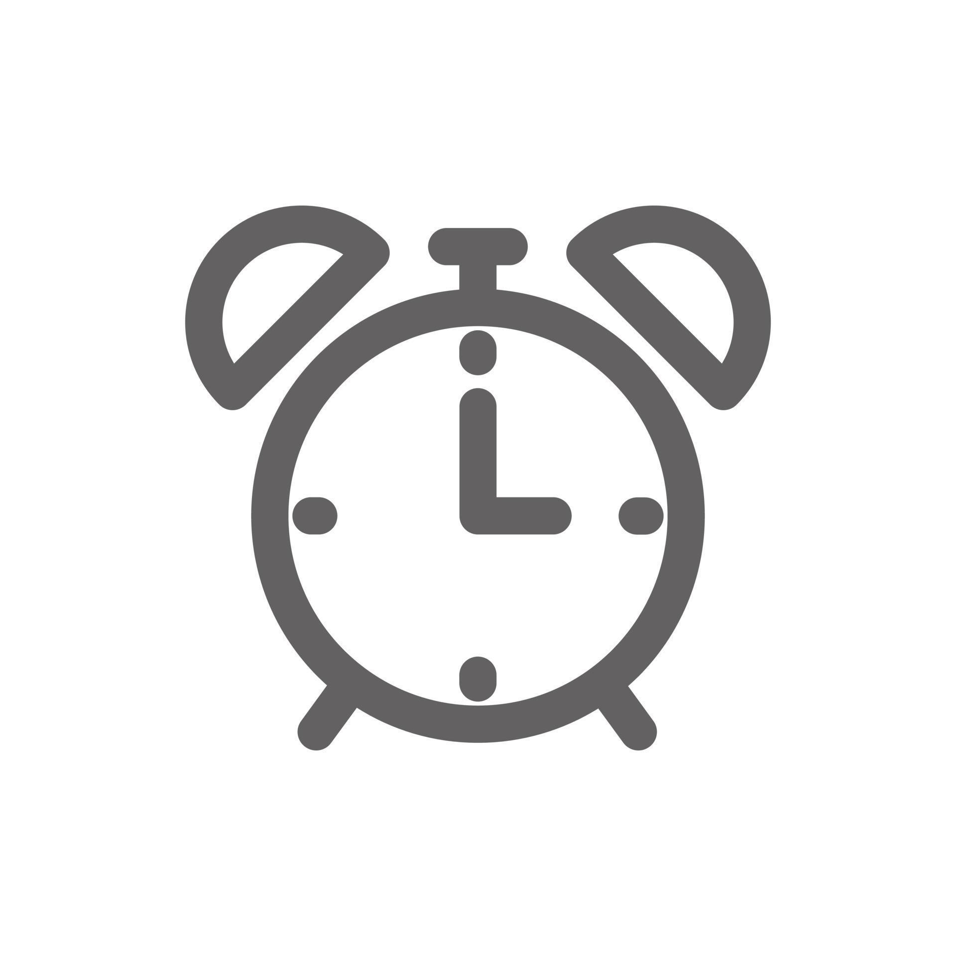 Alarm clock icon. Perfect for timer icon or user interface applications