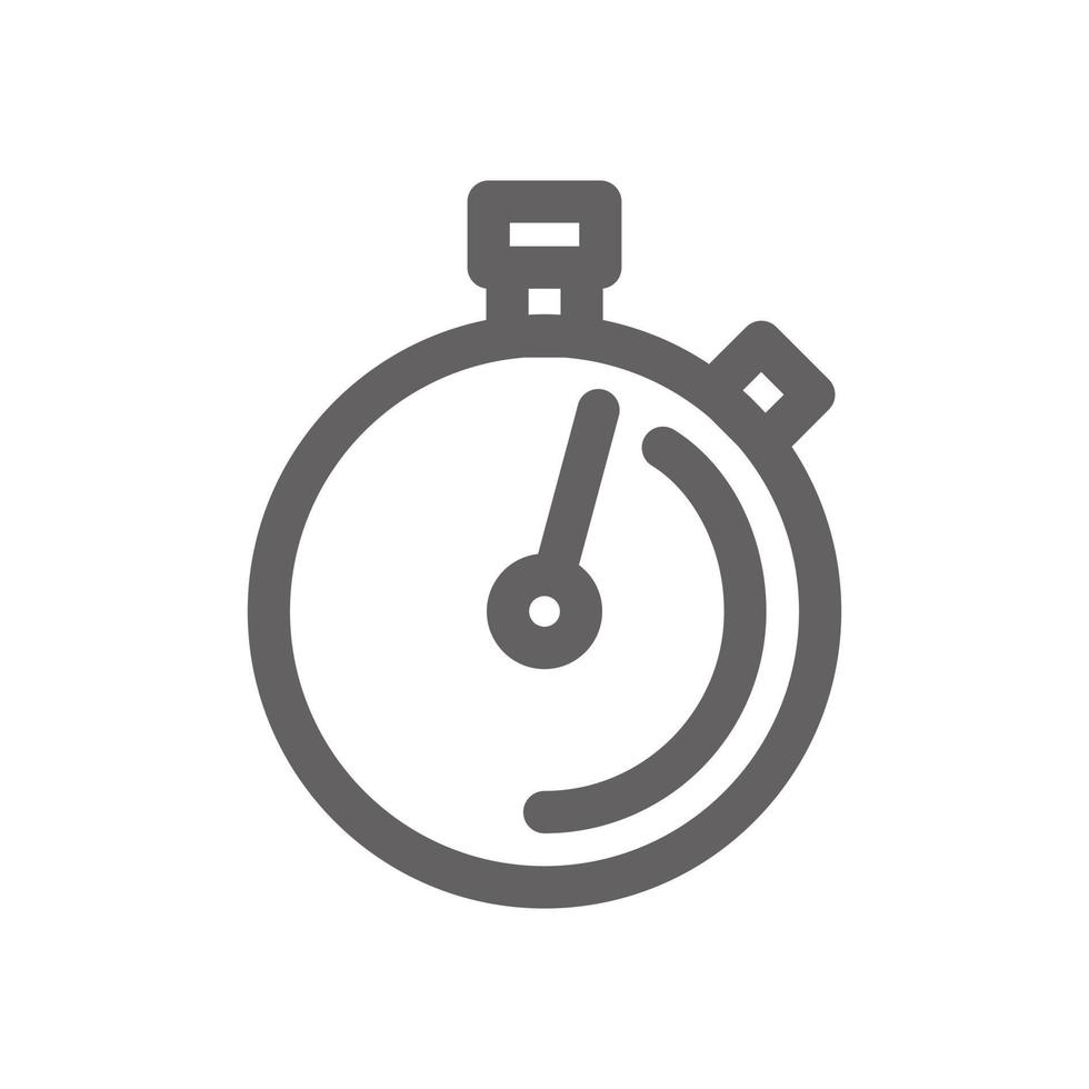 Stopwatch icon. Perfect for timer icon or user interface applications. vector sign and symbol
