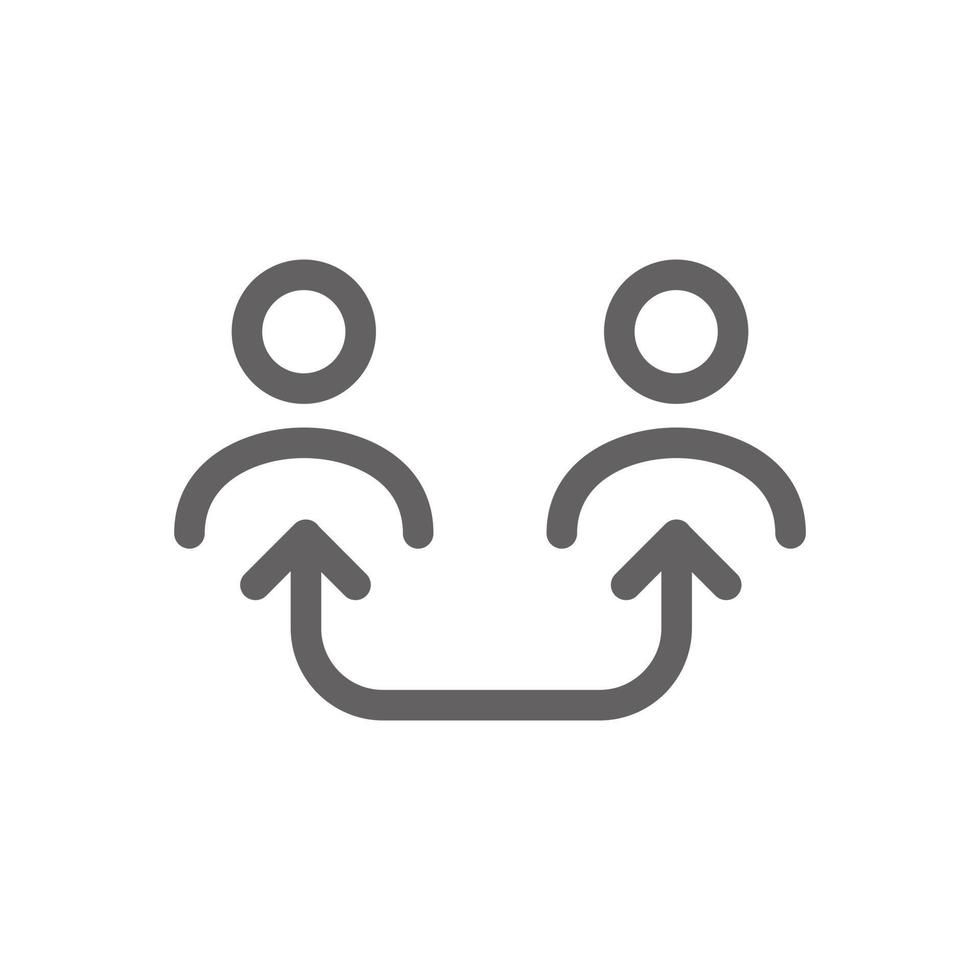 share icon. Perfect for business website or user interface applications. Simple vector illustration.