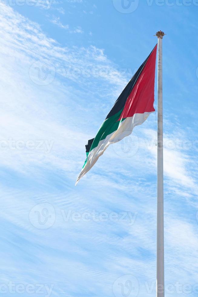 flag of the Arab Revolt in Aqaba, Jordan photo