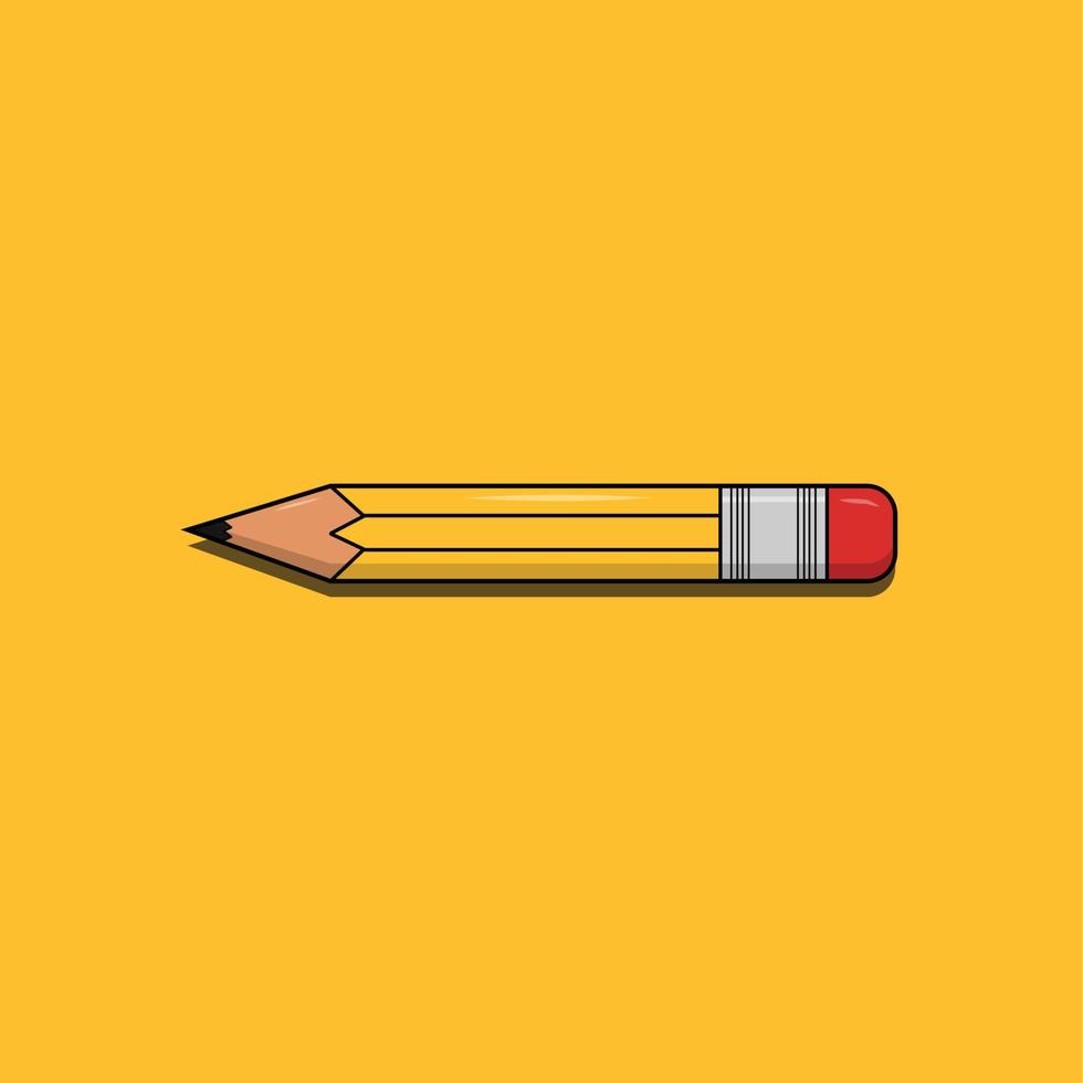 school  pencil vector