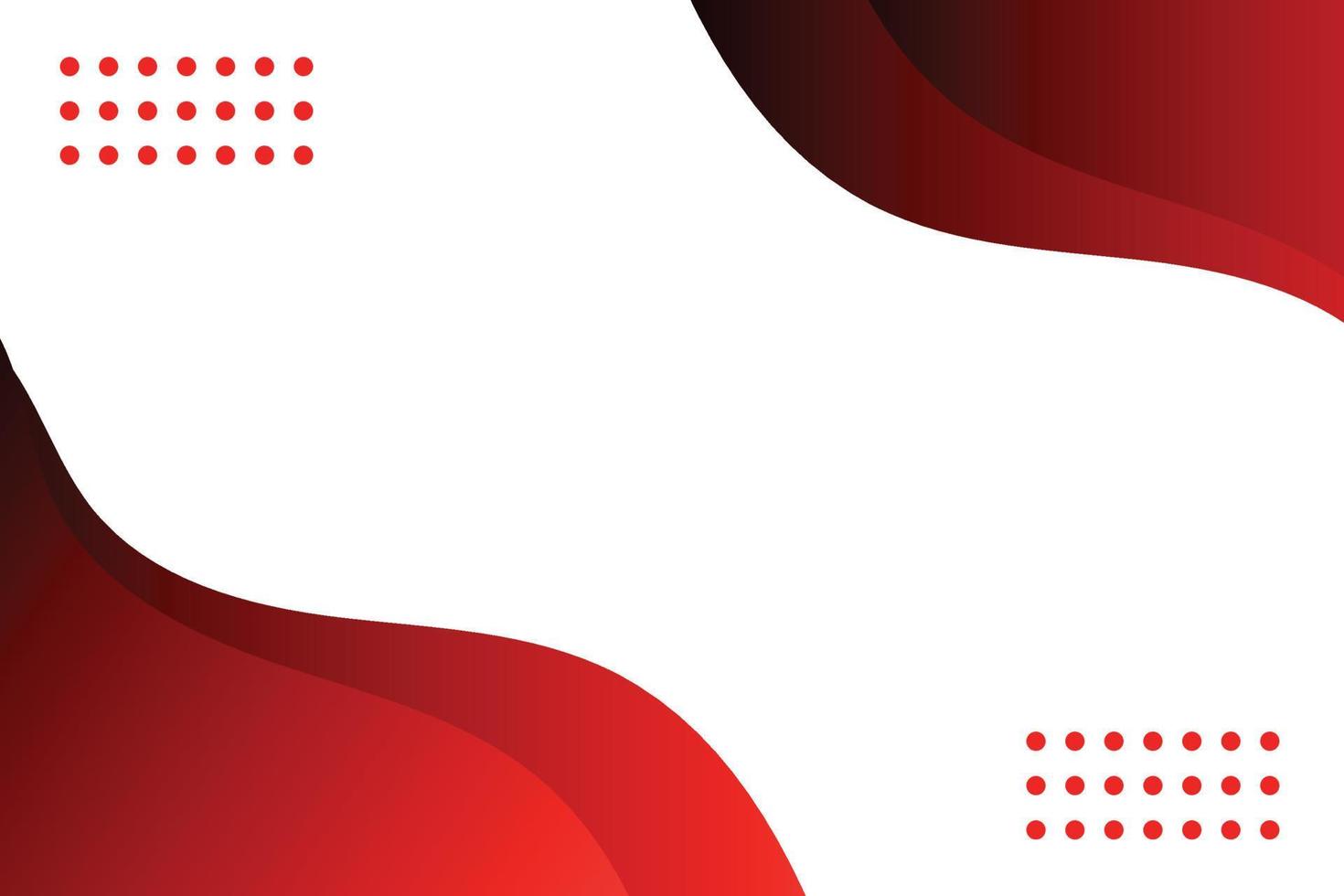 Red curve on a white background vector