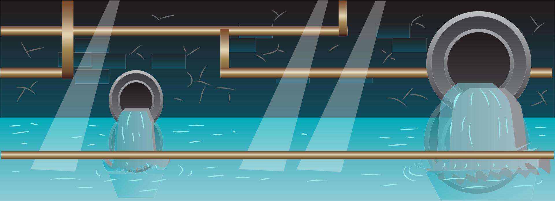 Sewer Game Background vector