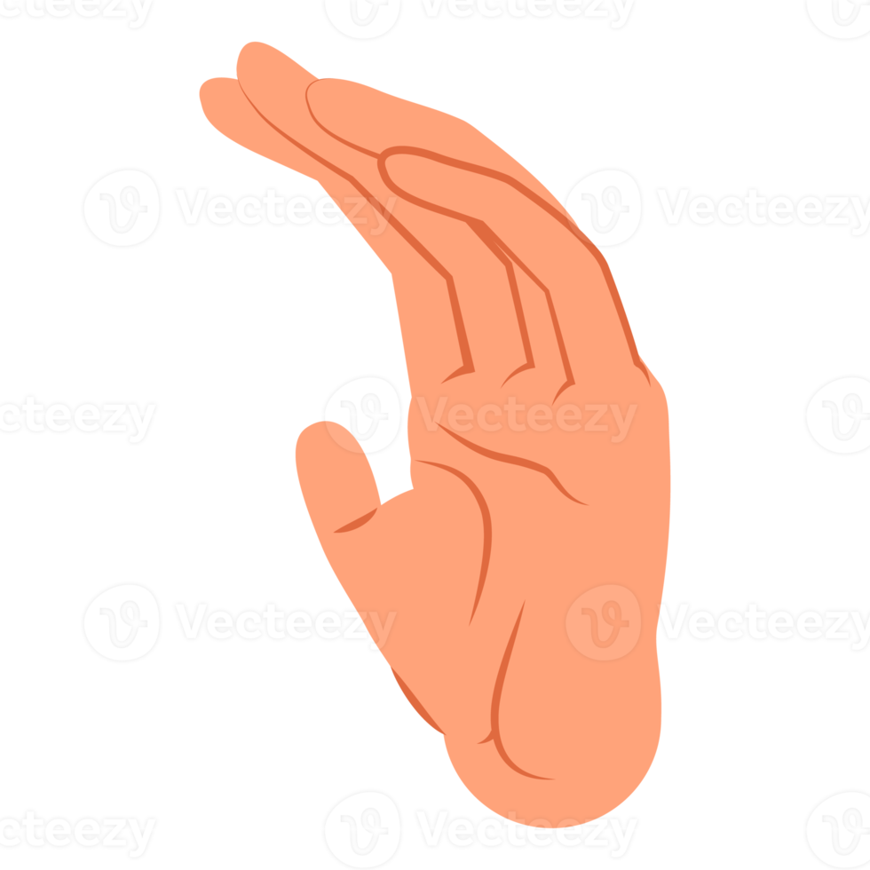 Hand body gesture ATL png