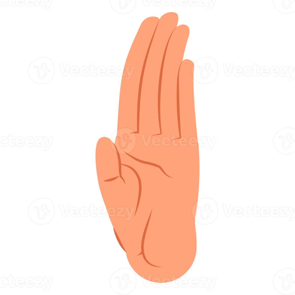 Hand body gesture ATL png