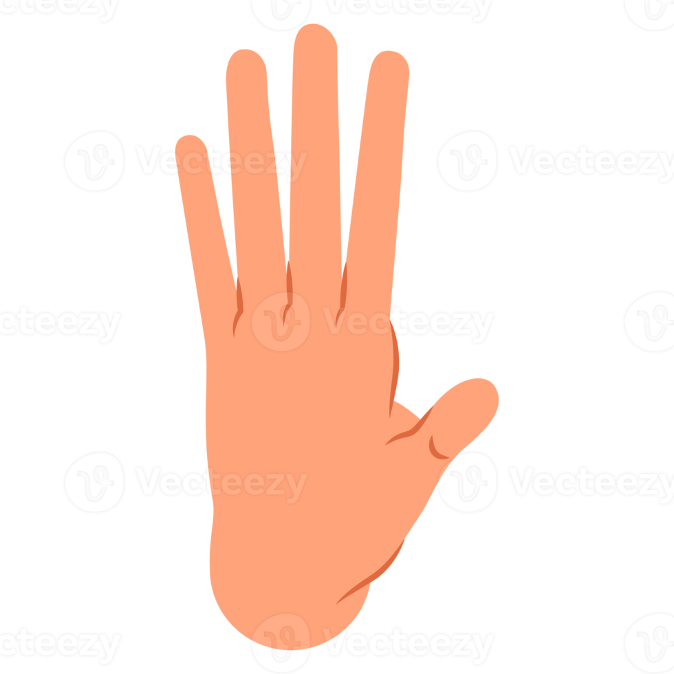 Hand body gesture ATL png