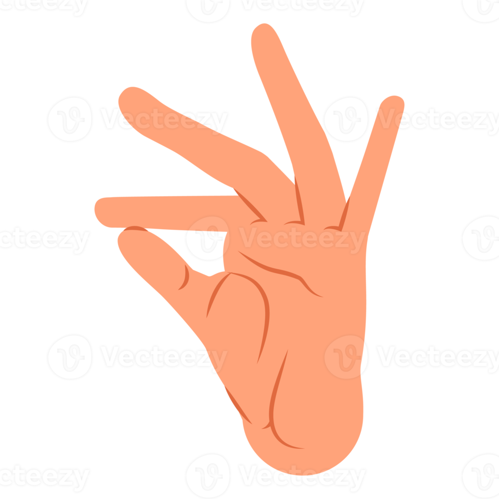 Hand body gesture ATL png