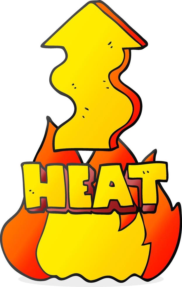 freehand drawn cartoon heat rising 11858392 Vector Art at Vecteezy