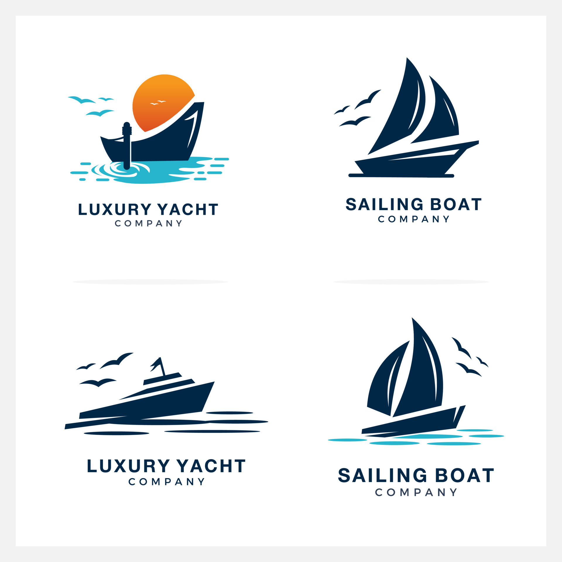 50 Boat Logos You Can Use For Inspiration
