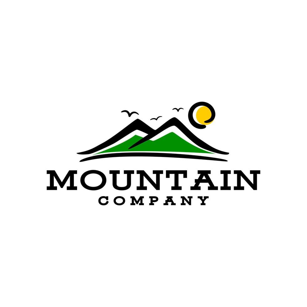 illustration of a mountain. good for any business related to mountain
