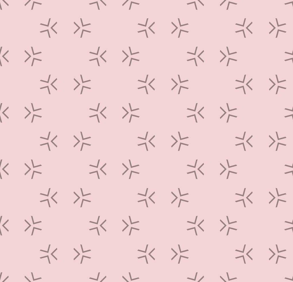 Vector seamless pattern of simple geometric shapes. Repeating endless ornament