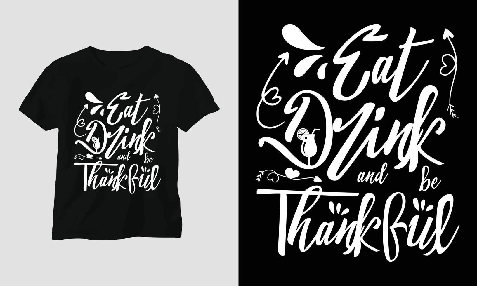 Fall Thanksgiving Day Special T-shirt vector