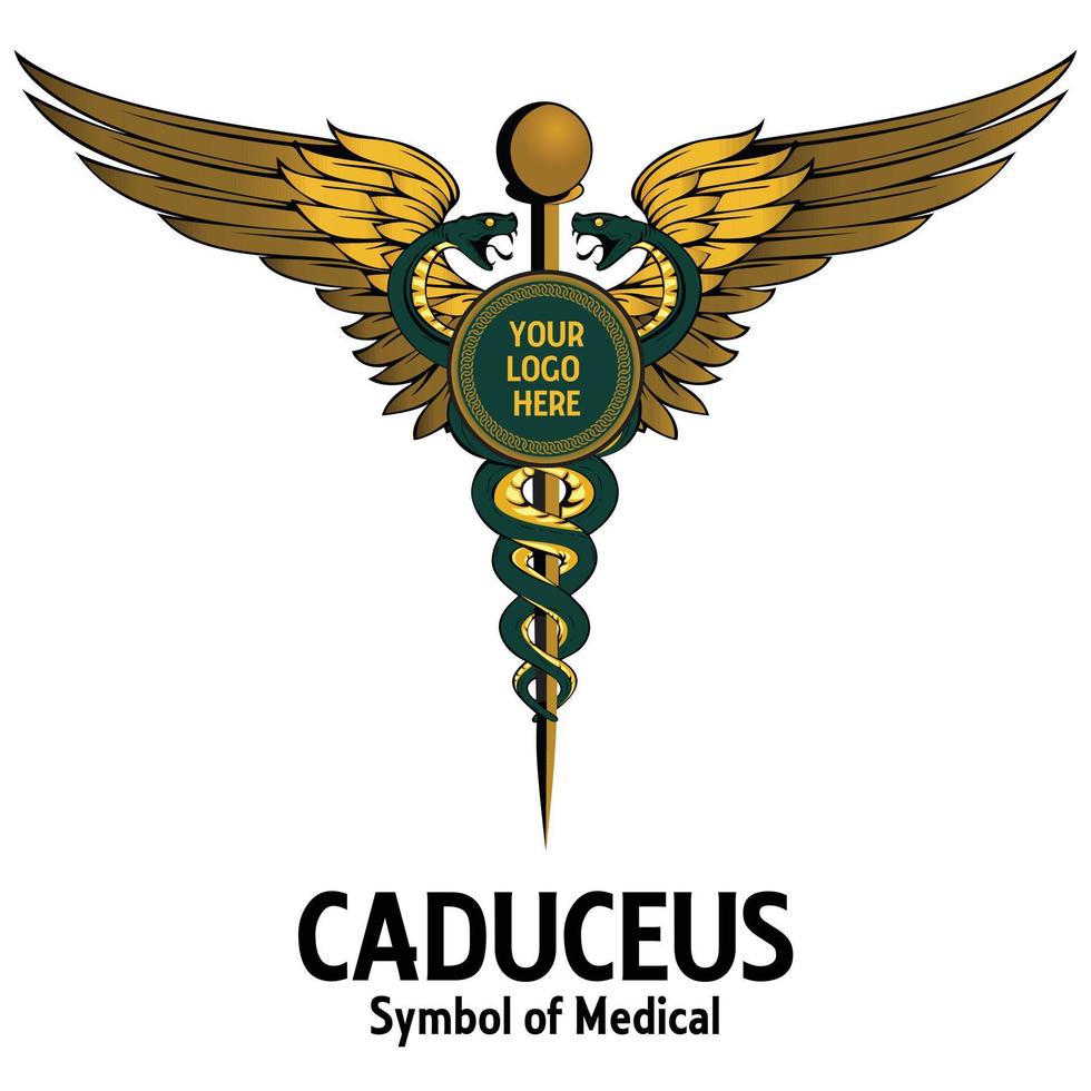 Medical Symbol Caduceus Vector