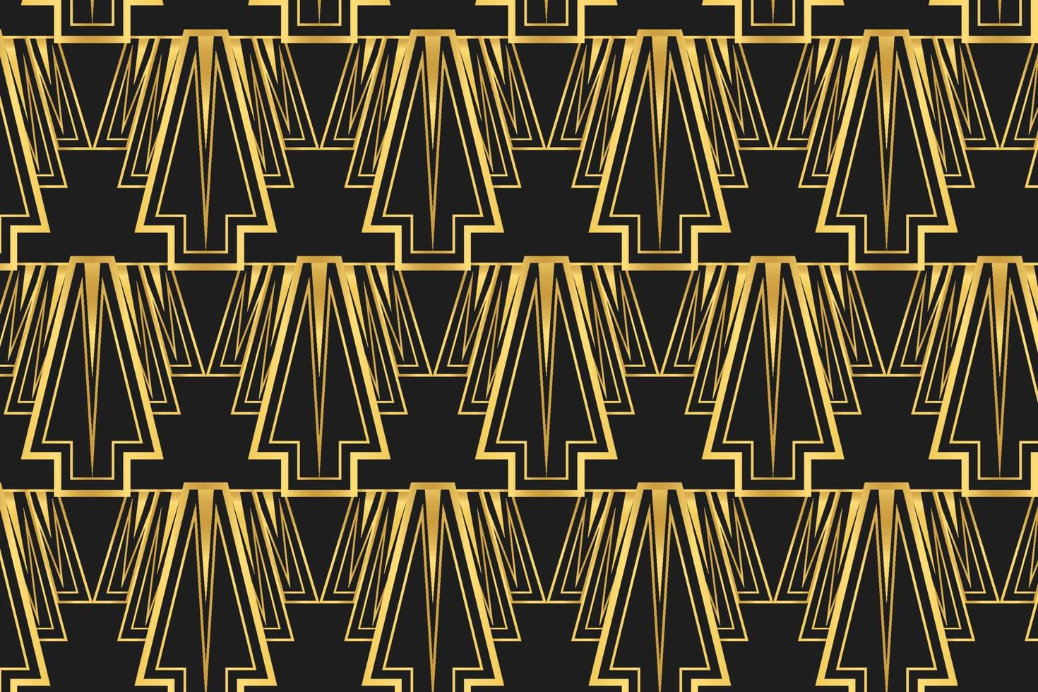 geometric diamond tile minimal graphic vector pattern. Art Deco Gatsby Background