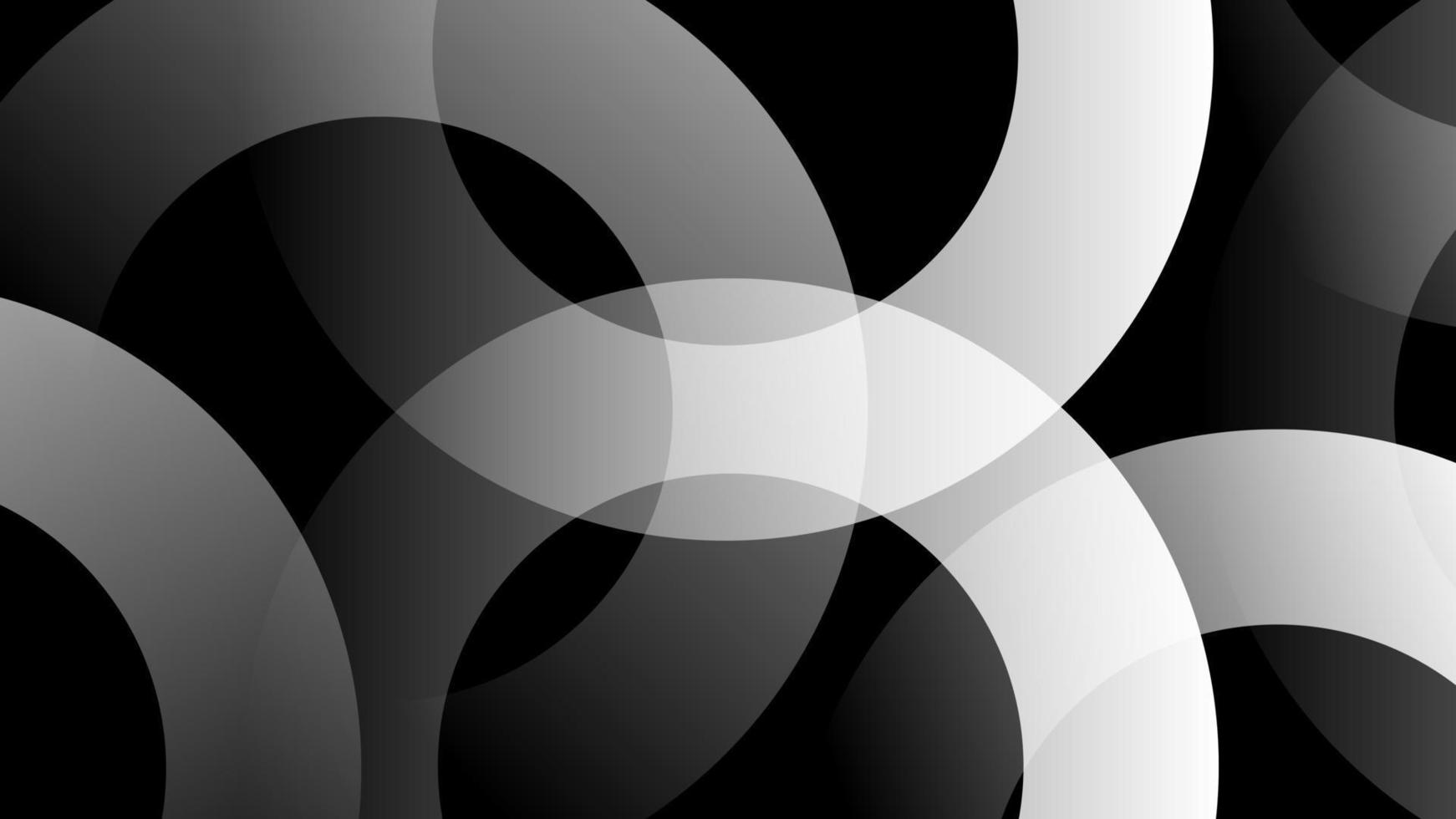 abstract black and white pattern circle background 11860842 Vector Art ...