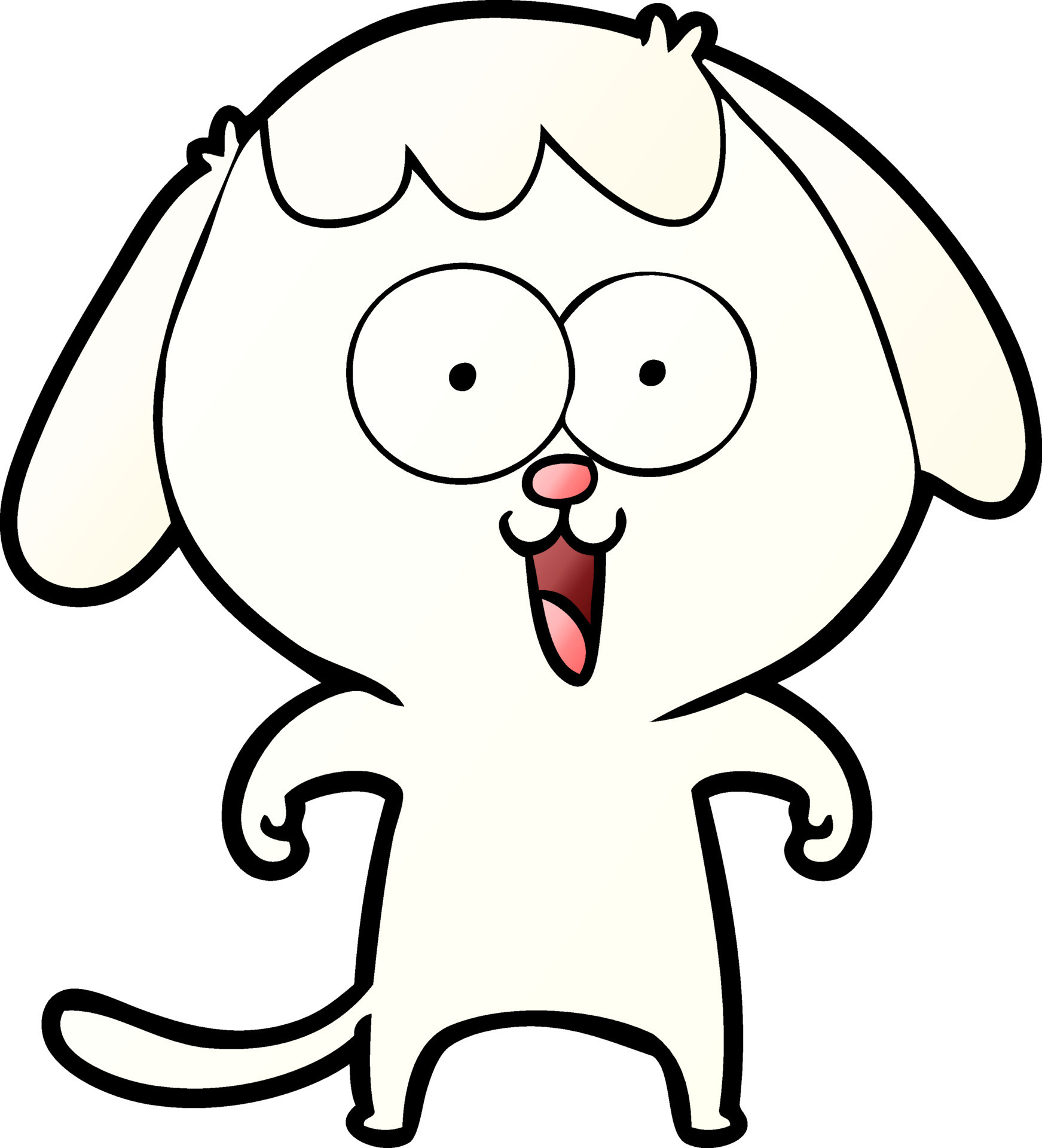 cute cartoon dog 11861492 Vector Art at Vecteezy