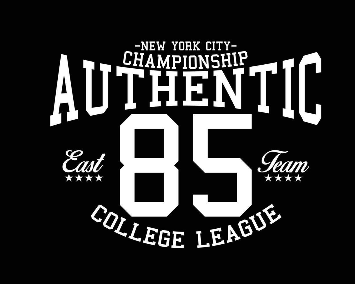 New York City Sports vector print and varsity tshirt design 11862172
