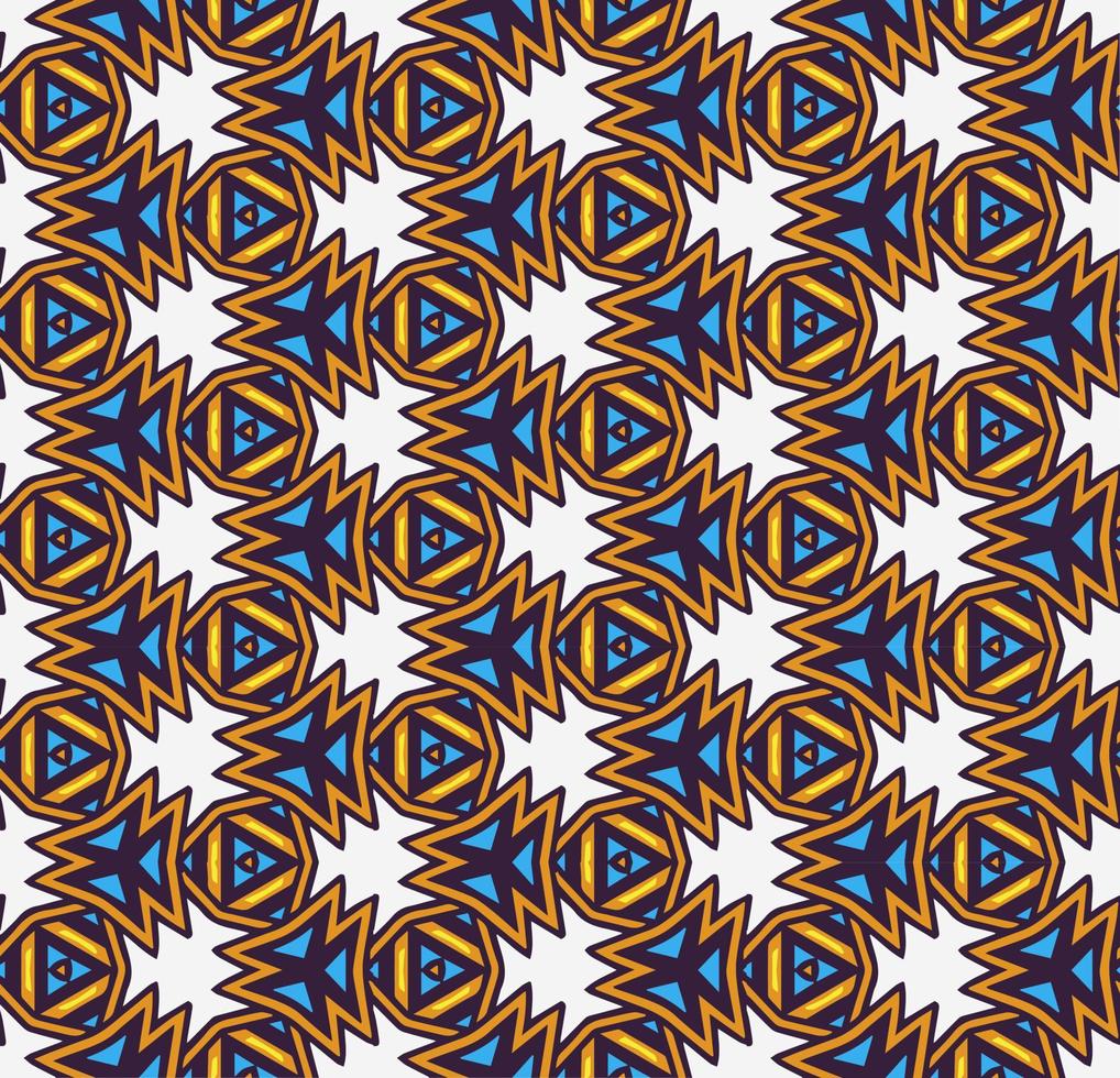 Multi color seamless abstract pattern. Background and backdrop. Vector illustration. EPS10.