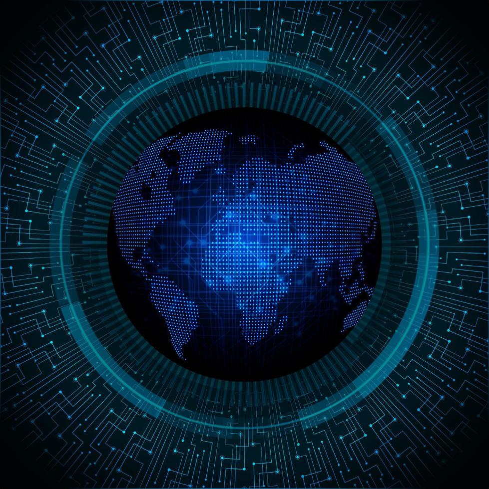 Modern Technology Background vector