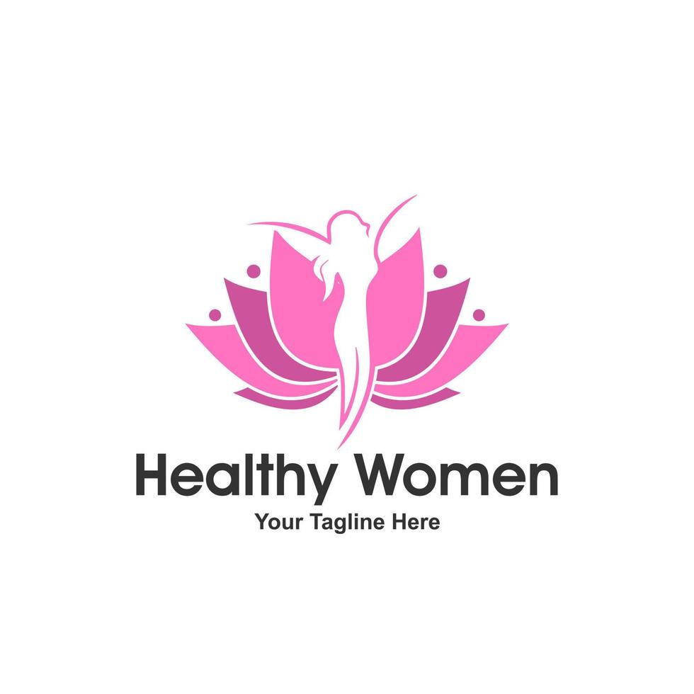 Women Health Logo Design Vector Template 11862895 Vector Art At Vecteezy