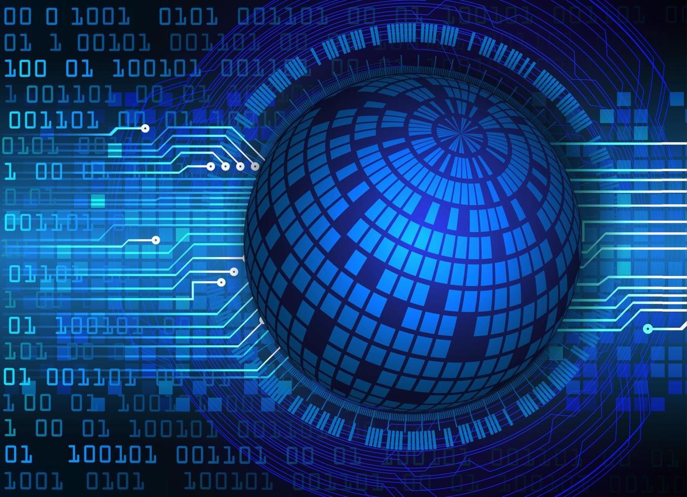 Modern Technology Background vector
