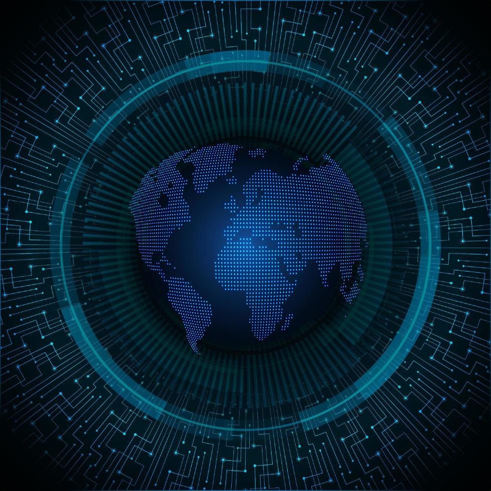 Modern Technology Background vector