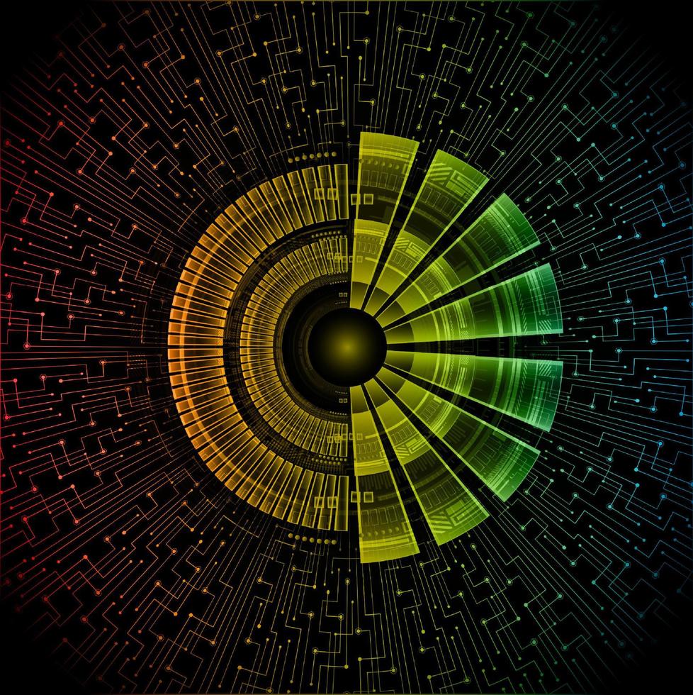 Modern Technology Background vector