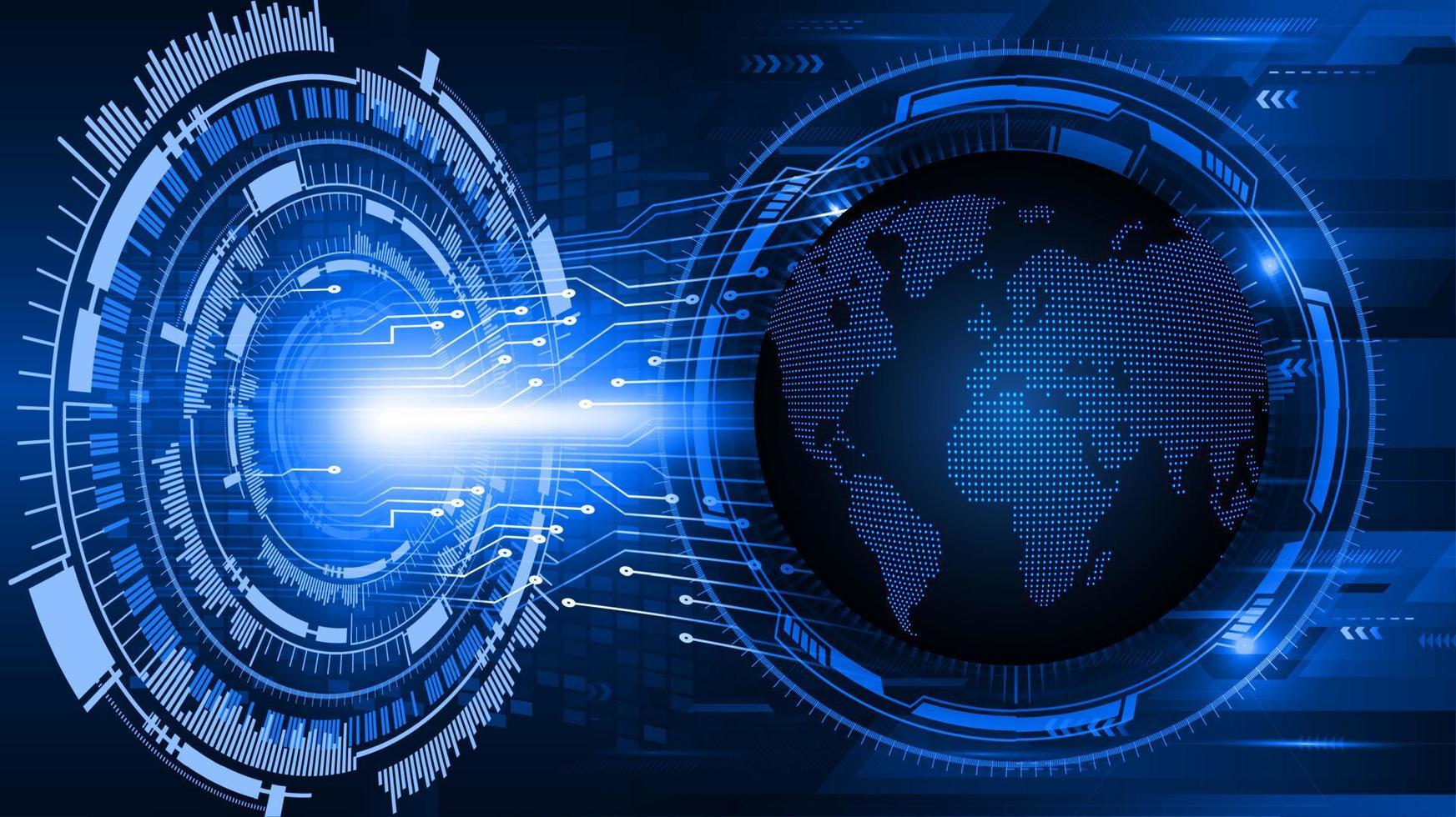 Modern Technology Background vector