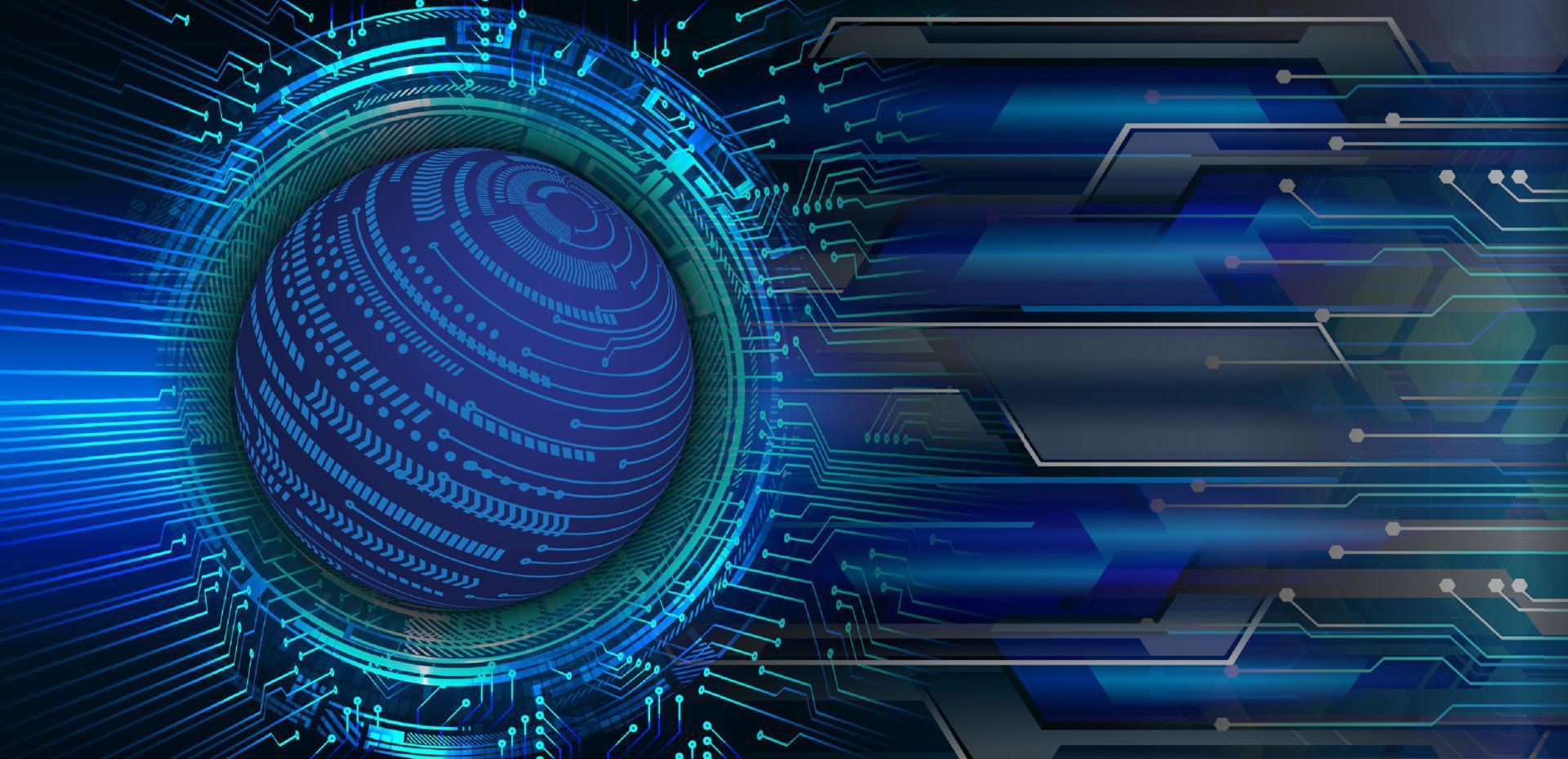Modern Technology Background vector